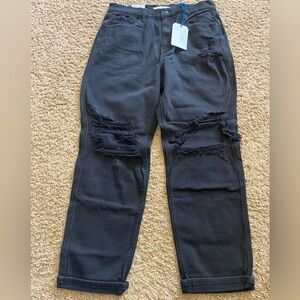 ✨BNWT Women's Eunina Distressed Black Jeans 13